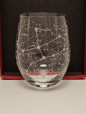 Virgo Stemless Wine Glass